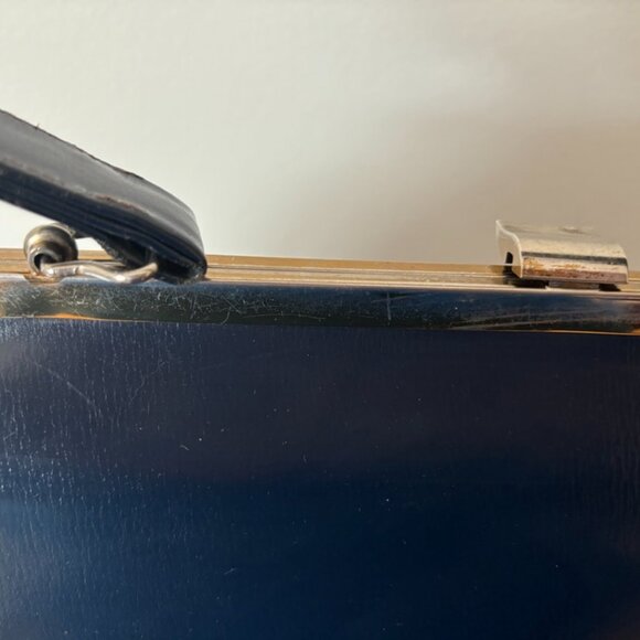 Cute Navy Blue Vintage Purse - Picture 2 of 7